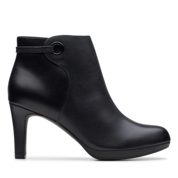 Clarks Womens Adriel Mae Ankle Boots Black | USA-524978